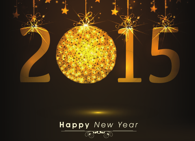 2015 New Year Baubles